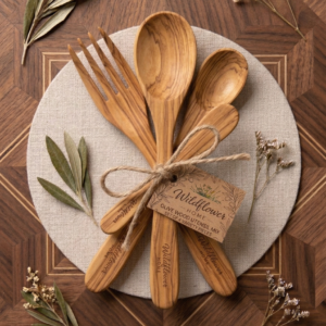Olive Wood Utensil Collection