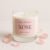 Rose Aromatherapy Handmade Soy Candle