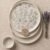 Home Embroidered Floral Ceramic Plate Set – 3 Pieces