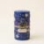 "Indigo Evening" Pressed Flower Pillar Candle