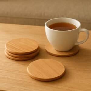 Natural Wood Coasters